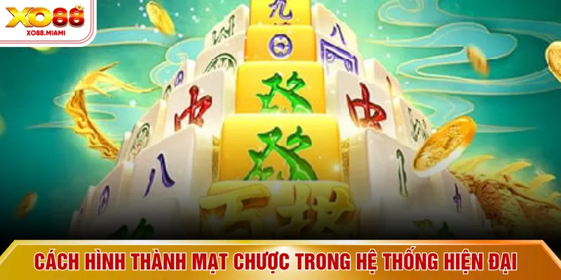 Cách hình thành mạt chược trong hệ thống hiện đại